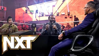 Booker T hosts Wes Lee and Carmelo Hayes for contract signing: WWE NXT, Nov. 15, 2022