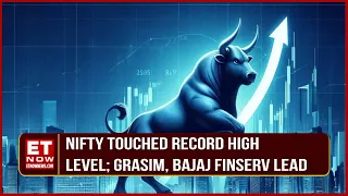 Nifty At Record Closing High Of 22,122; Bajaj Finserv, Airtel Top Gainers | Closing Trades | ET Now