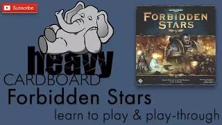 Forbidden Stars 3p Play-through, Teaching, & Roundtable discussion by Heavy Cardboard