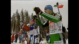 Биатлон, сезон 1997 98, 3 этап Контиолахти, эстафета, мужчины