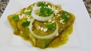 Receta Facil, Enchiladas Verdes