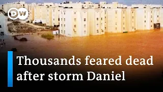 Storm Daniel unleashes deadly flooding in Libya | DW News