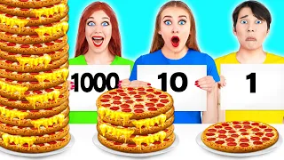 100 FOOD LAYERS Challenge #4 100 개의 음식 층 Multi DO 다 마