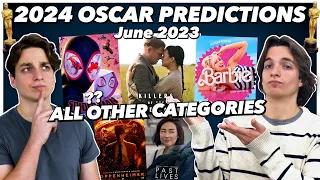 2024 Oscar Predictions - Directing/Writing/Techs etc... | June 2023