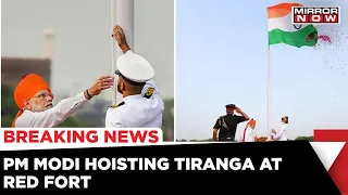 76th Independence Day: PM Narendra Modi Hoists National Flag At Redfort | Mirror Now