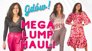 Mega haul lumpeksowy z Gdowa! Super sukienki, spodnie i bluzki! Vagabondy za 5 zł!