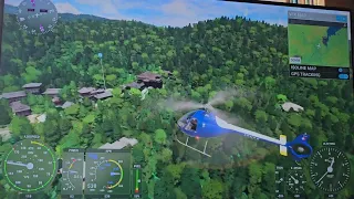 Microsoft Flight Simulator - A short visit in Kyoto, Japan (Helicopter)