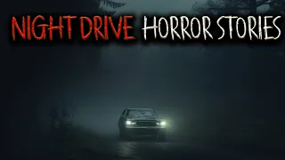 1 Hour of Rainy Night Drive Horror Stories, 10 True Scary Stories