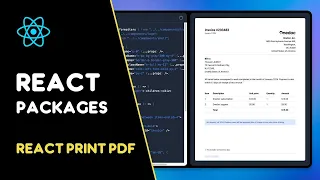 React Print PDF: Build and generate PDF using React