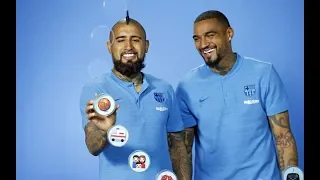 BARÇA EMOJIS | Arturo Vidal & Kevin-Prince Boateng