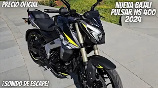 Nueva Bajaj Pulsar Ns 400 2024😱 // ¡Mas Barata que la Dominar 400!😬 // Sonido de Escape🔥