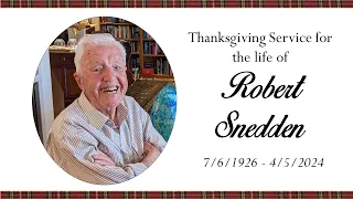 Funeral of Robbert Snedden