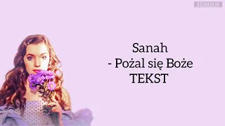 sanah - Pożal się Boże (Lyric Video)