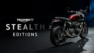 Introducing the ALL-NEW Triumph Speed Twin 1200 Red Stealth Edition