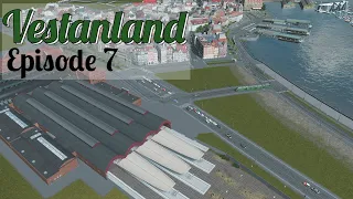 Building a CUSTOM Train Station | Cities Skylines: Vestanland EP 7