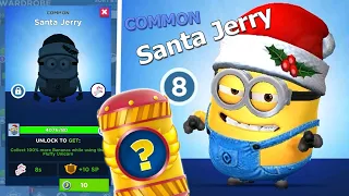 Santa Jerry Costume Unlock & expert prize pod game Minion Rush Despicable Me gameplay walkthrough