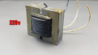 Turn a Small Transformer into 220v. 5kw. - amazing Powerful Generator At Home