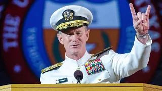 The GREATEST SPEECH in history! / This will CHANGE you FOREVER - ADMIRAL MCRAVEN