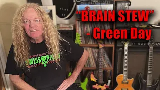 GREEN DAY, BRAIN STEW - Easy Guitar Lesson How To Play