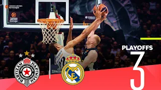 Real Madrid is back in the series! | Playoffs Game 3, Highlights | Turkish Airlines EuroLeague