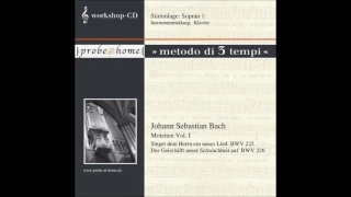 Singet dem Herrn ein neues Lied  BWV 225 - J.S. Bach - Soprano 1 - Sopran 1 - T2