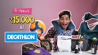 I Spent ₹ 15,000 At DECATHLON| Ok Tested