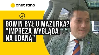 Rzecznik Porozumienia o urodzinach Mazurka: impreza wyglądała na udaną