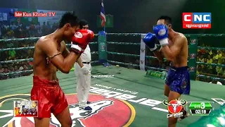 Kun Khmer, ឃីម បូរ៉ា Vs រចាវ៉ាត់ (ថៃ), Khim Bora Vs Rajawath (Thai), CNC boxing 18/5/2019