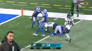 Flight reacts to eagles vs lions week 1