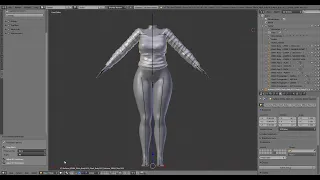 ERIKA Mesh Body Dev Kit -Convert T Pose to A Pose-