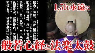 《般若心経》法楽太鼓～1.5ｈ永遠に