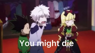 Hxh but the context left just like ging