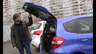 Наши тесты - Honda Jazz vs KIA Venga, часть 1