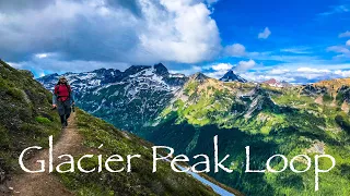 Glacier Peak Wilderness Loop & the PCT, 8 day backpacking hiking in Washington w My Own Frontier 4k