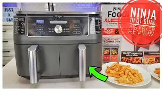 Ninja DZ401 Foodi 10 Quart 6 in 1 DualZone XL 2-Basket Air Fryer Review