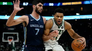 Memphis Grizzlies vs Milwaukee Bucks | NBA 75TH SEASON FULL GAME HIGHLIGHTS | January 19, 2022