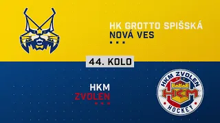 44.kolo HK GROTTO Spišská Nová Ves - HKM Zvolen HIGHLIGHTS