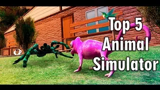 Top 5 Animal Simulator Gameplay Video Android/iOS