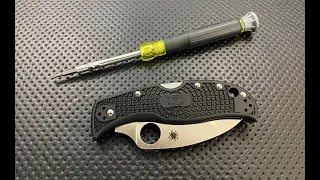 How to disassemble and maintain the Spyderco Rockjumper Pocketknife (with first impressions)