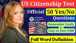 US citizenship Interview, N400 Vocabulary, N400 Yes No Question, N400 part 12, N400 Interview #n400