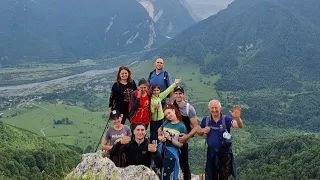 Гора Фетхуз . Северная Осетия Алания. Туризм. Восхождение.
