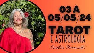 TAROT COM ASTROLOGIA 03 à 05/05/2024 - A LUA ENTRA EM ÁRIES