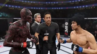 Hell Zombie vs. Bruce Lee (EA Sports UFC 2) - CPU vs. CPU