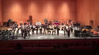 Metales y percusión de la JONDE: Mambo de West Side Story de L. Bernstein