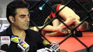 Salman Khan's BROTHER Arbaaz Khan At The Launch Of 2nd Season Of MTV Super Fight League