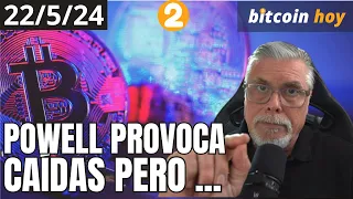 🔴POWELL HABLÓ, TODO CAE PERO ✅BTC CADA VEZ MÁS FUERTE QUE LA OFERTA VENDEDORA