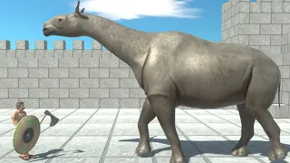 NEW UPDATE Paraceratherium vs ALL UNITS in Castle Animal Revolt Battle Simulator