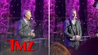 Kevin Costner Recalls Working With Whitney Houston In Emotional Speech | TMZ