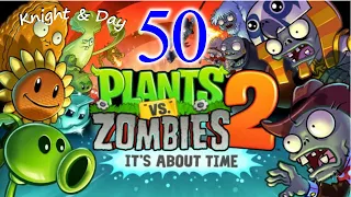 Let's Play Plants vs. Zombies 2 - Part 50 - Hair Metal Gargantuar Wrecking Face