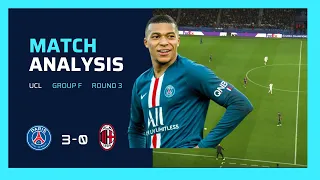 PSG hammered AC Milan's bad tactics!| PSG 3-0 AC Milan | Tactical Analysis (HD)